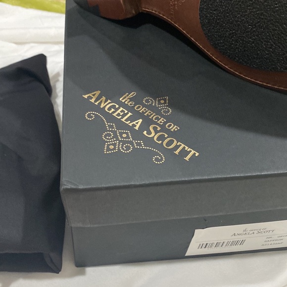 The Office of Angela Scott Mr Georgie Size 39 Color Saffron- NEW!!!! - Picture 3 of 5